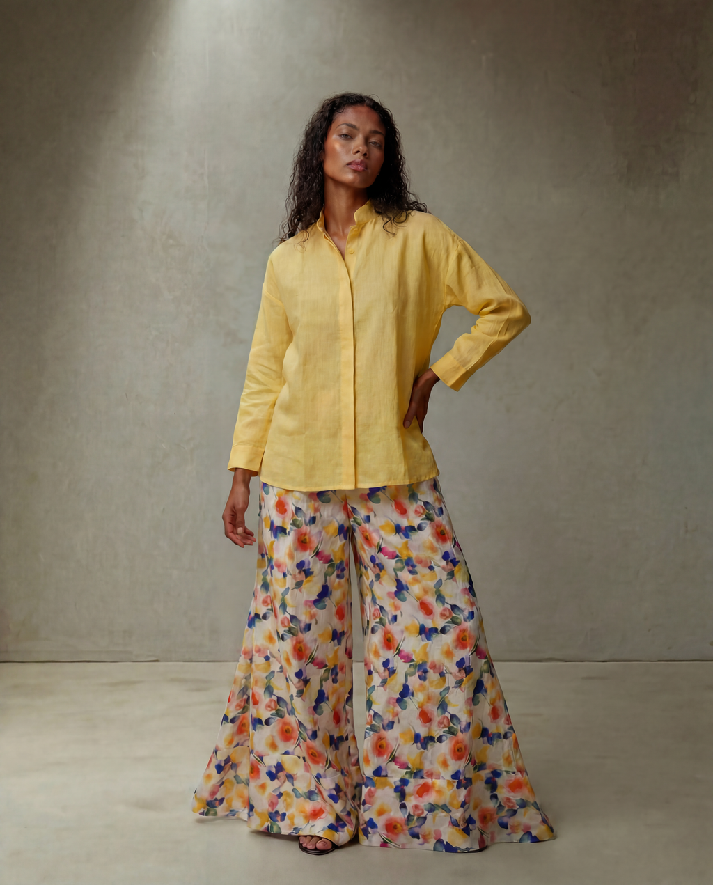 Yellow Flowers Set