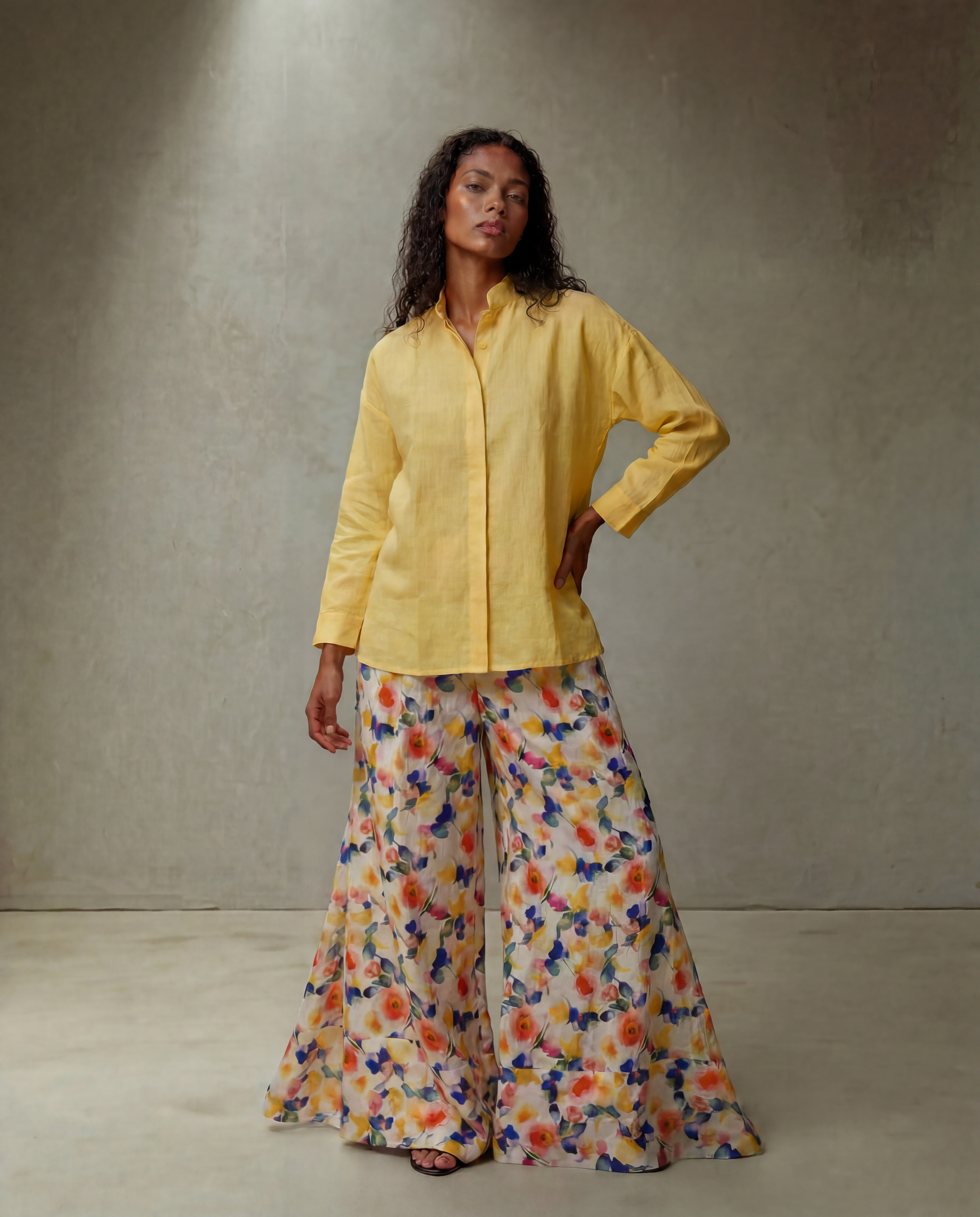Yellow Flowers Set