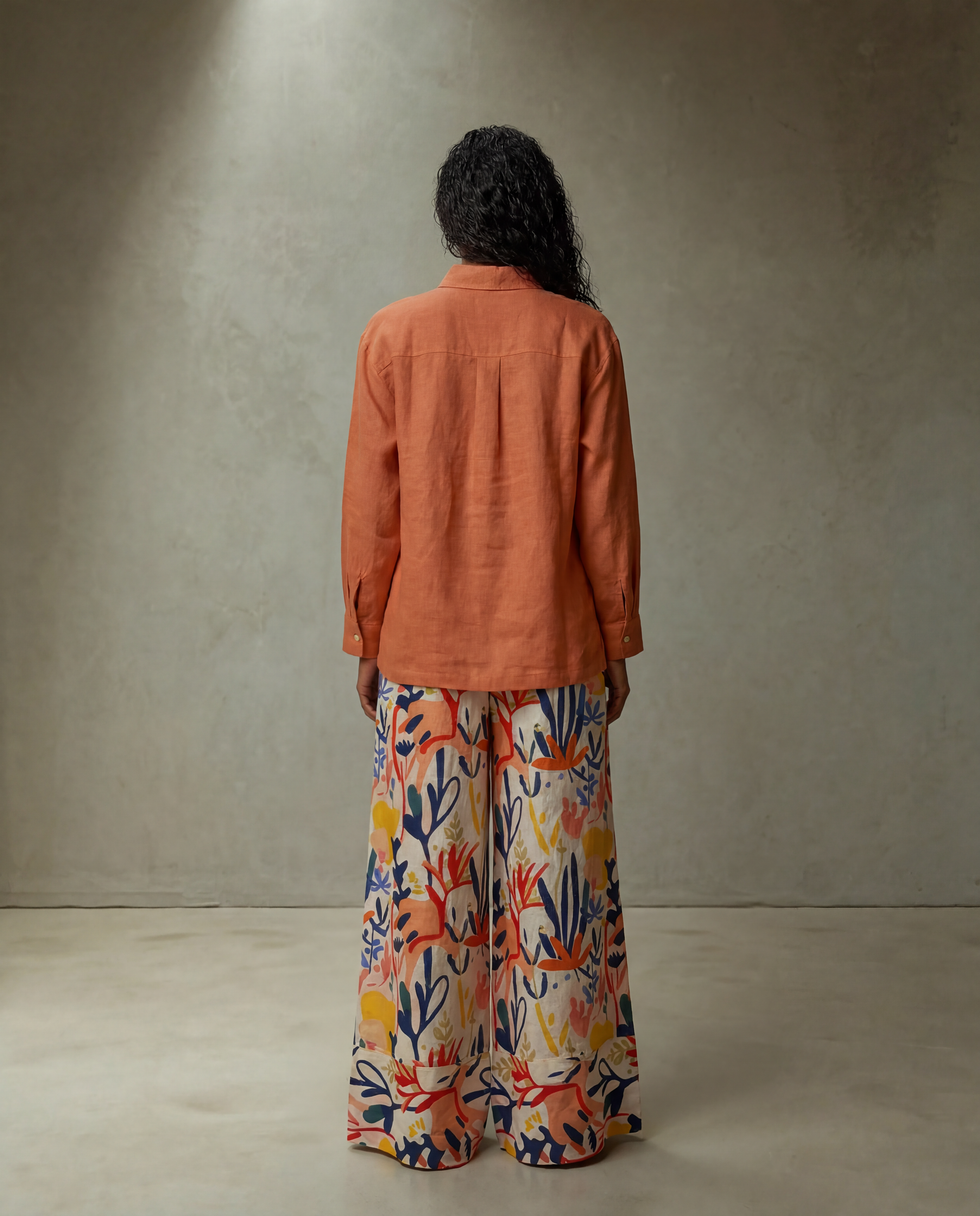 Orange Flowers Set